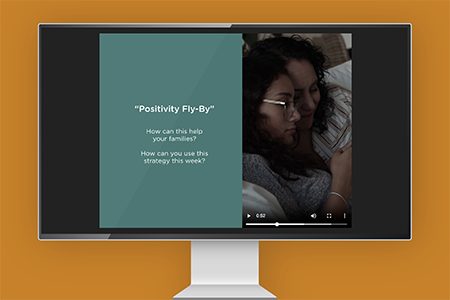 A computer screen with a presentation